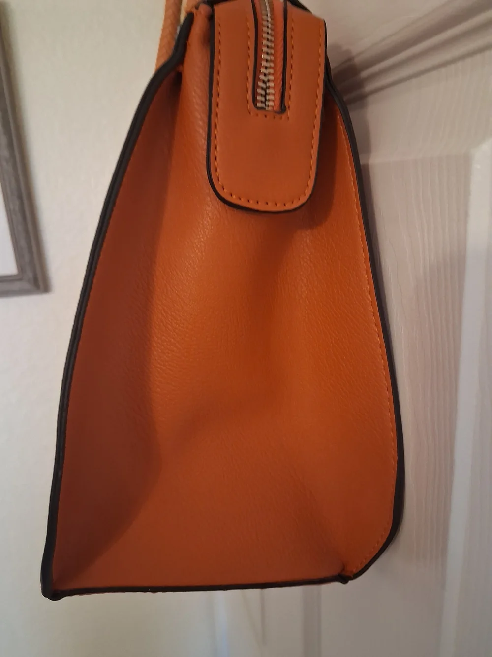 Women’s Structured Satchel Handbag - Tan